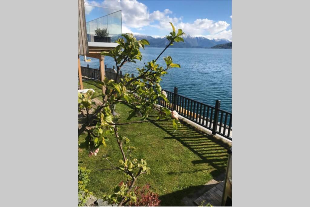 Øystese Panoramaresort In Hardangerfjorden Leilighet I Sjokanten Ved Hardangerfjorden For 7 Personer Boat , Sauna,Kajak, Sup For Rent מראה חיצוני תמונה