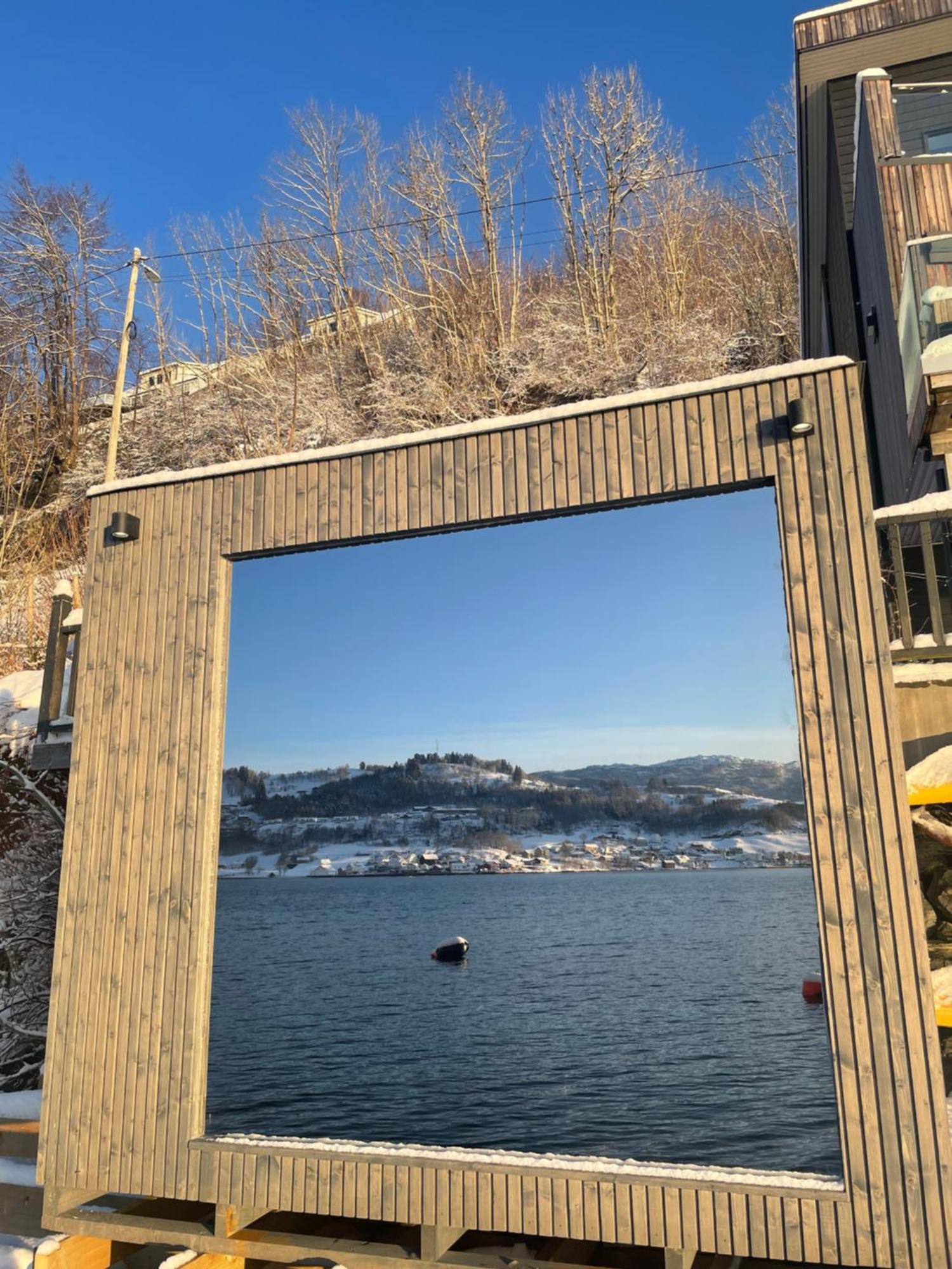 Øystese Panoramaresort In Hardangerfjorden Leilighet I Sjokanten Ved Hardangerfjorden For 7 Personer Boat , Sauna,Kajak, Sup For Rent מראה חיצוני תמונה